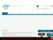 Tablet Screenshot of plusopto.co.uk